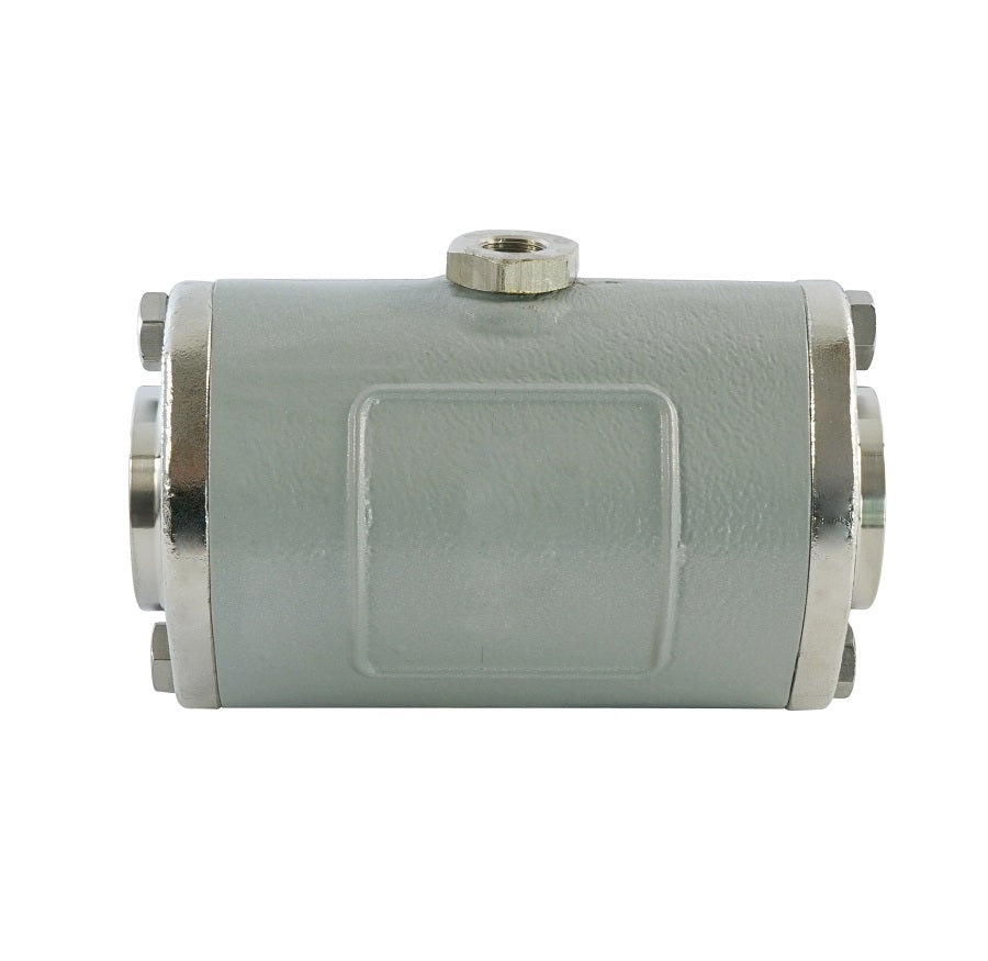 1/2 inch Aluminum Pneumatic Pinch Valve With Rubber Sleeve - Abrasion Resistant
