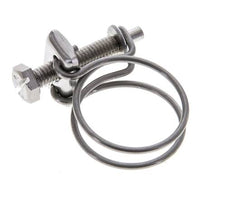 27 - 31 mm Hose Clamp Galvanised Steel