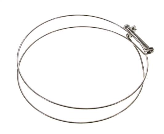 178 - 185 mm Hose Clamp Stainless Steel 304