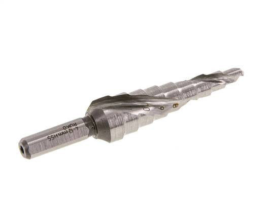 RUKO HSS Step Drill With Spiral Flute Size 0/9