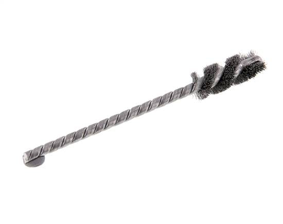 Cylinder Brush 10 mm 3.8mm Shaft Steel Wire