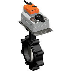 Belimo Absperrklappe DN125/PN16 Lug 100-240VAC Offen/Geschlossen GGG40 EPDM IP54 ISO 5211 35s 90Nm D6125NL/DRC230A-7
