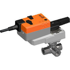 Belimo 3-Wege Regelventil Rp1/2 Kvs4 24VAC/DC 9s 2-10V 4Nm IP54 R3015-4-S1/LRQ24A-SR