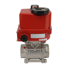 G1'' 2-Way Stainless Steel Modulating Electric Ball Valve 24V AC/DC