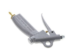 6mm einstellbarer Durchfluss Aluminium Luftblaspistole kurze Düse