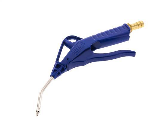 13-mm-Kunststoffblaspistole mit fester Lärmschutzdüse