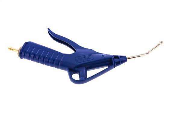 6mm Plastic Air Blow Gun Fixed Noise Protection Nozzle
