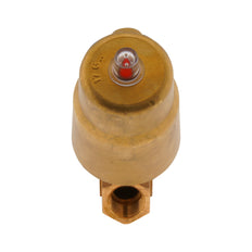 G3'' PTFE/NBR 4bar NC Angle Seat Valve Brass/Alu AL2