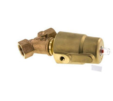 G3/4'' PTFE/NBR 16bar NC Schrägsitzventil (Schließt Ag. Durchfluss) Messing AL2