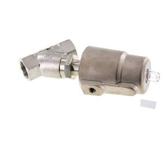 G3/4'' PTFE 20bar NC Angle Seat Valve Stainless-Steel/Brass AL2