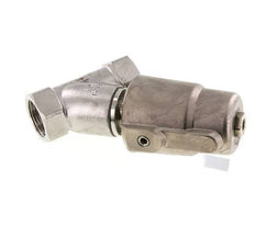 G1'' FKM 16bar NO Schrägsitzventil Edelstahl/Messing AL2