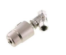 G3/4'' PTFE 20bar NO Schrägsitzventil Edelstahl/Messing AL2