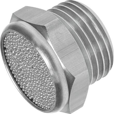 Festo AMTE G3/8'' Sinterbronze Kompakter Druckluft Schalldämpfer [2 Stück]