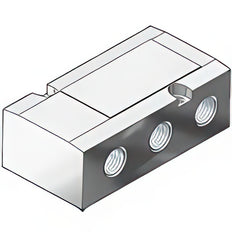 SMC Unterplatte G3/8'' Für VF3000/5000 Serie - VF3000-71-2F