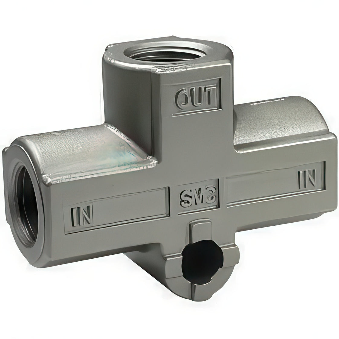 SMC Transmitter-Typ Shuttle-Ventil 1/4'' Push-In - VR1220F-07