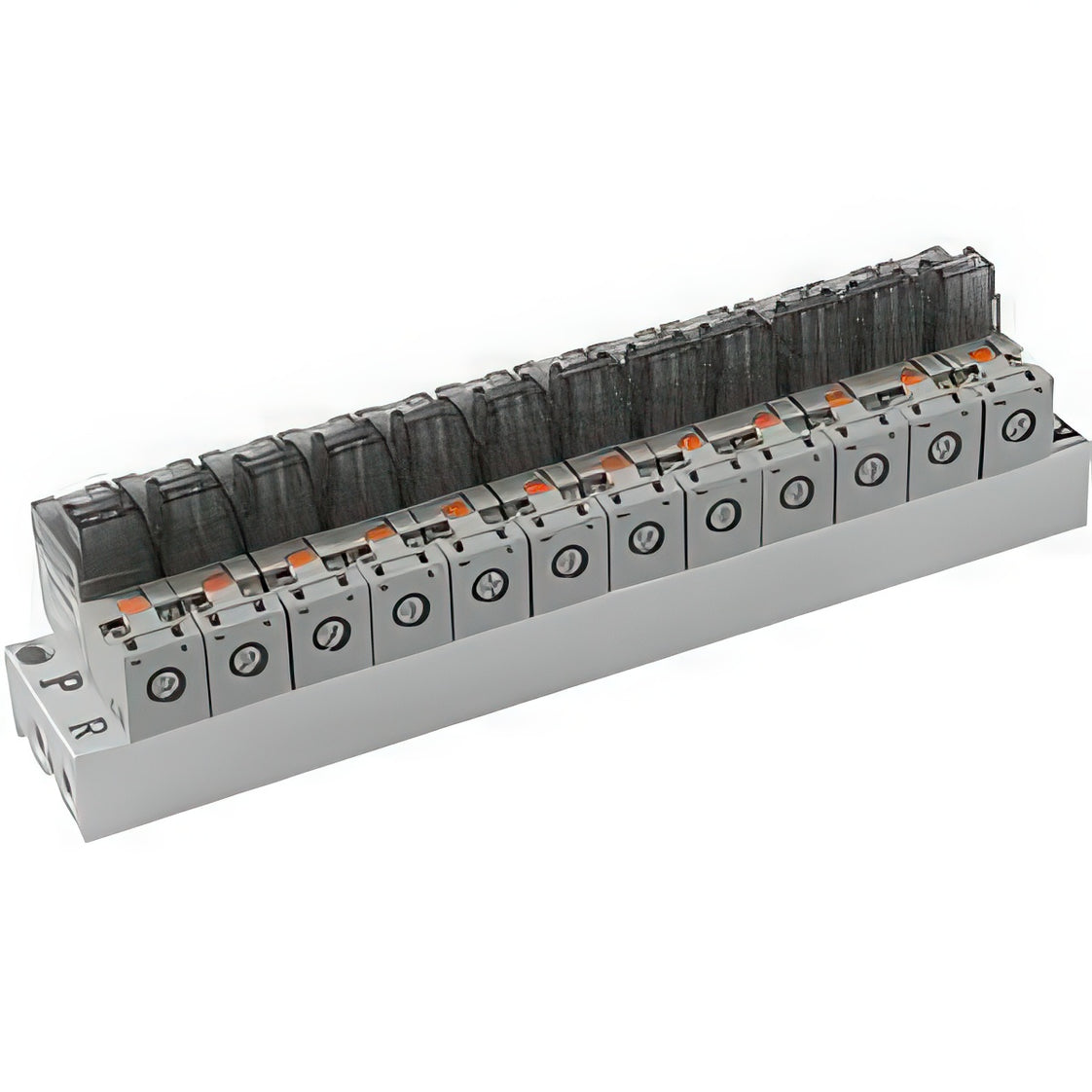 SMC Ventilblock Gemeinsam SUP/EXH M5x0.8 - SS3Y1-S41-03-M5-Q