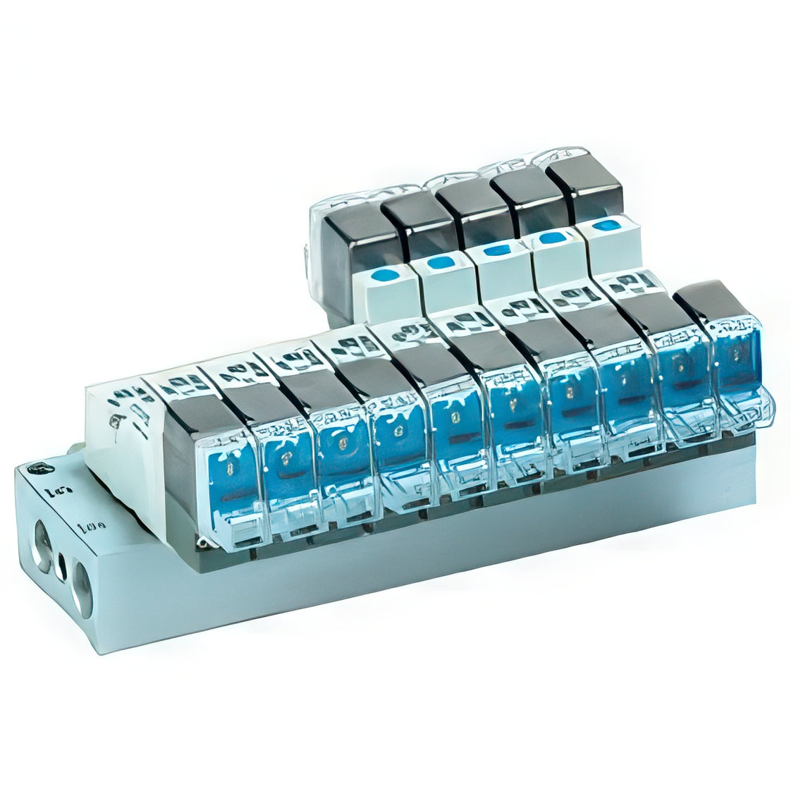 SMC Ventilblock Einzelverdrahtung M5x0.8 - SS5YJ3-S41-04-M5F-Q