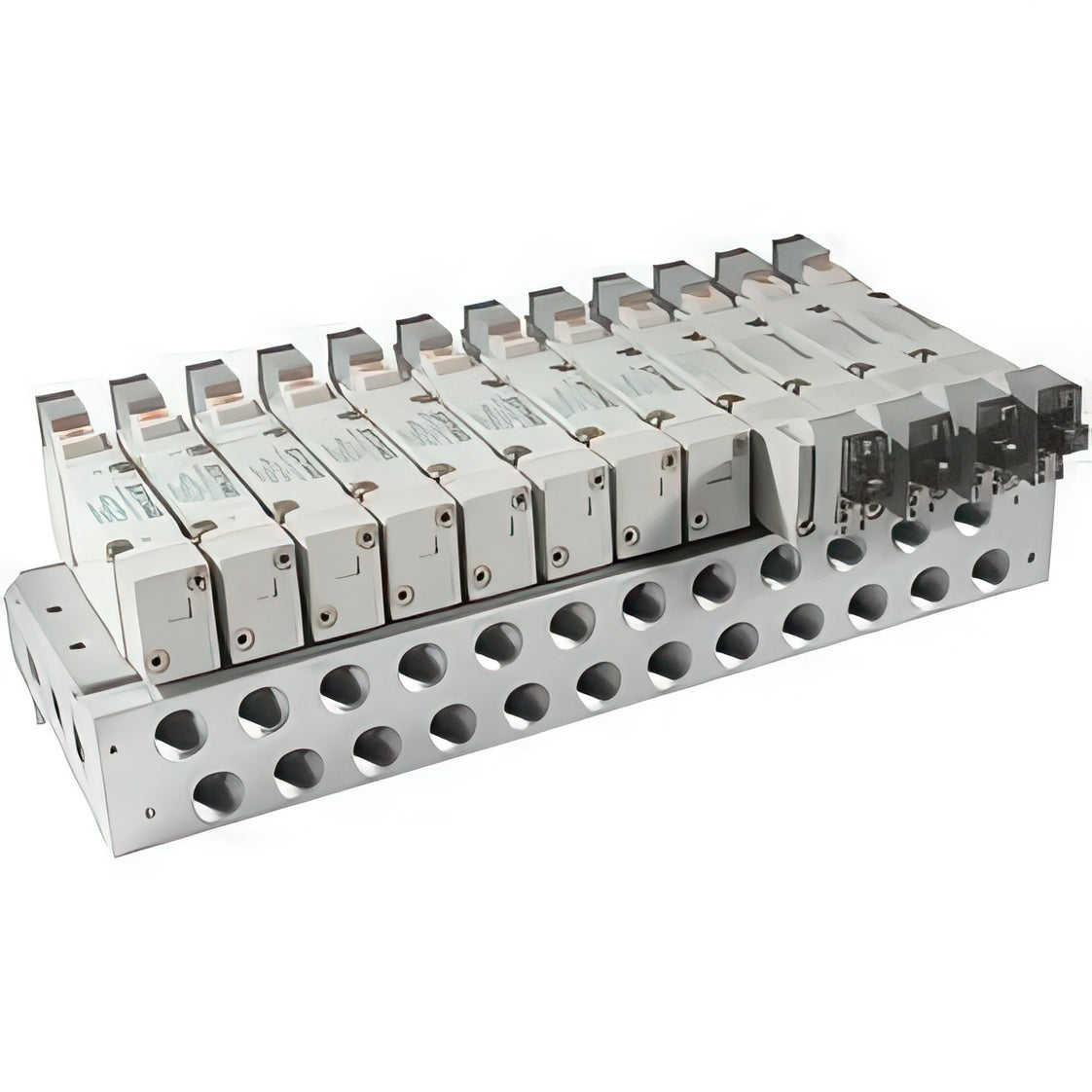 SMC Ventilblock G-R-Gewinde Einzelverdrahtung - SS5Y7-20-10-00F-Q