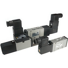 SMC 5/2-Wege Inline Pneumatisches Magnetventil G1/4'' - VFS2230R-5YOB-02F