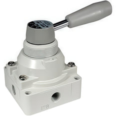 SMC 4/3-Wege Handhebel Betätigtes Pneumatikventil G1/4'' - VH210-F02