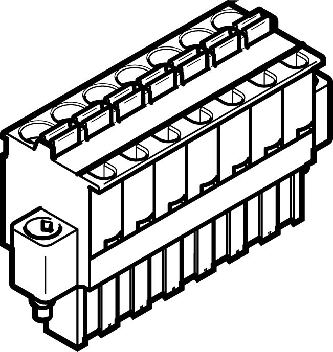 Festo Anschlussleiste 7-polig - 576319
