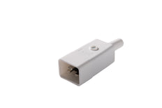 Martin Kaiser C20 Gerätestecker mit Erdungskontakt Arctic White - 765/KWS [25 Stück]