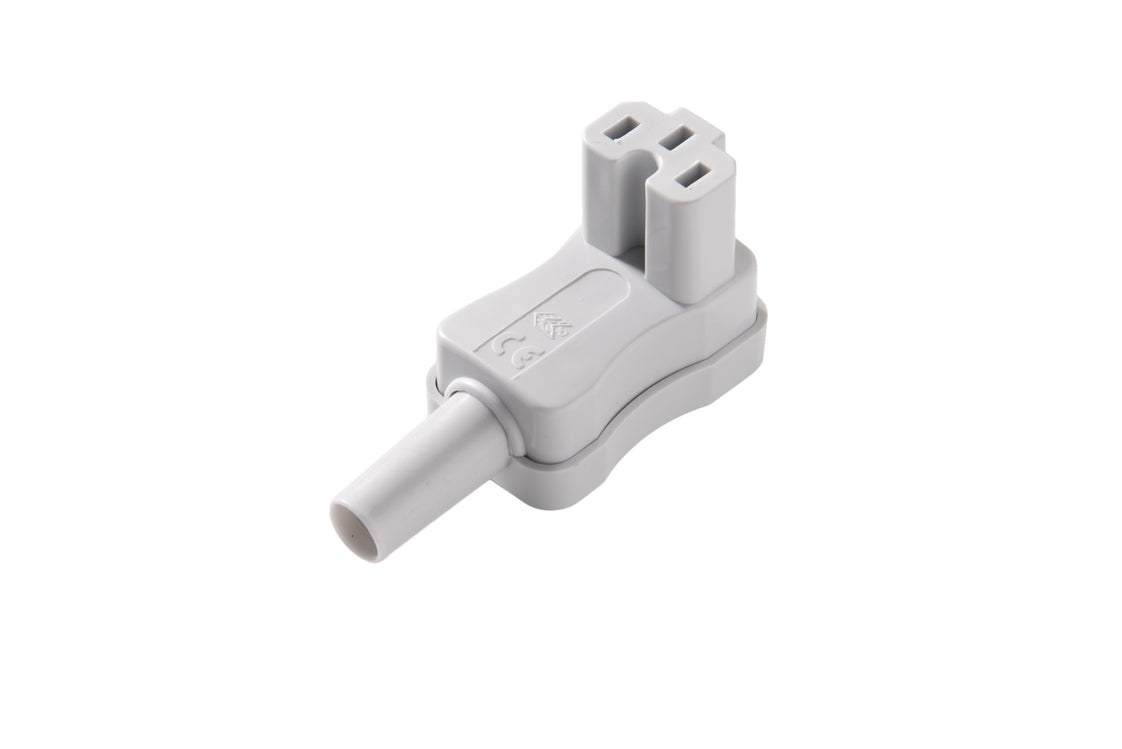 Martin Kaiser Winkelstecker C15A 250V 10A - 793/gr [25 Stück]