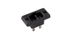 Martin Kaiser IEC Gerätestecker C16A Erdungskontaktklemme - 786/48/sw [50 Stück]