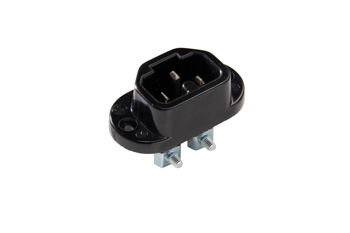 Martin Kaiser IEC Gerätestecker C16A Erdungsanschluss - 788/sw [50 Stück]