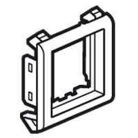 Beinrand Mosaik Fronthalter 2 Module Weiß - 080291 [10 Stück]