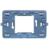 BTicino Magic Zubehörhalter 2 Module TT - BT503S/2A [50 Stück]