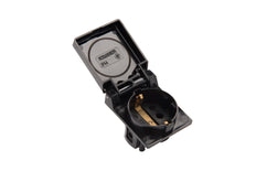 Martin Kaiser 1-Wege-Erdungssteckdose Schwarz - 496/1/sw [35 Stück]