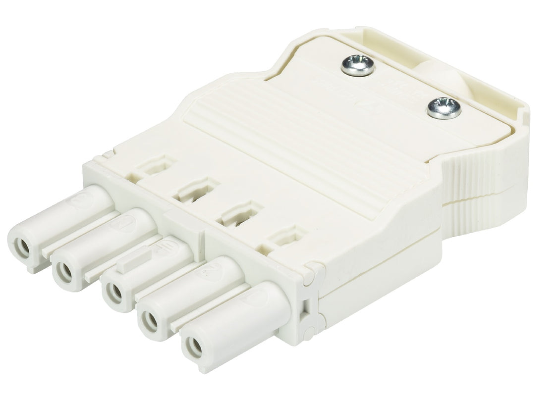 Wieland 5-poliger Schraubverbinder 20A 250V/400V 7-12mm - 92.953.4053.0 [50 Stück]