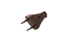 Martin Kaiser Eurostecker 2,5 Ampere mit Quetschanschluss Braun - 852/br [100 Stück]