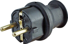 Kopp Erdungsstecker Polyamid PVC Gummi Schwarz - 1797.1600.5 [20 Stück]