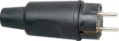 Kopp Gummi Bodenstecker mit IP44 Heavy Duty Schutz - 1790.1605.9 [10 Stück]