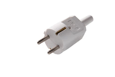 Martin Kaiser MK-Stecker mit Schutzkontakt und Zugentlastungshülse - 519MT/KWS [40 Stück]