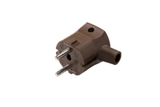 Martin Kaiser Braun MK Stecker mit Erdungskontaktsystemen - 577/br [50 Stück]