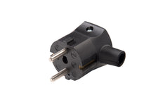 Martin Kaiser MK Stecker Erdungskontaktsysteme Seitenkabeleinführung Schwarz - 577mgT/sw [50 Stück]