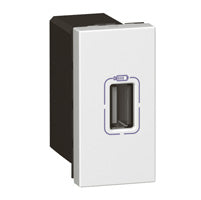 Legrand Mosaik USB Netzteil 100-230V 50/60Hz 5VDC Einzelmodul - 572071 [10 Stück]