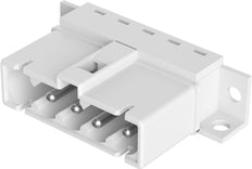 Wieland Gesis Mini Gerätestecker Weiß - 91.044.0153.0 [100 Stück]
