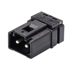 Gesis Mini Gerätestecker GST15I2L S1V SW - 91.022.0053.1 [100 Stück]
