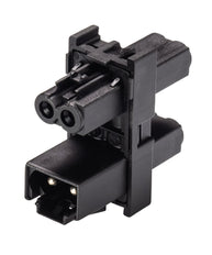 Gesis Mini H-Verteiler 2P16A 1I3O Schwarz - 91.020.4953.1 [100 Stück]