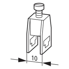 Eaton AK16 Hauptstromklemme Max 16mm Quadrat CU 10X3mm - 079336 [50 Stück]