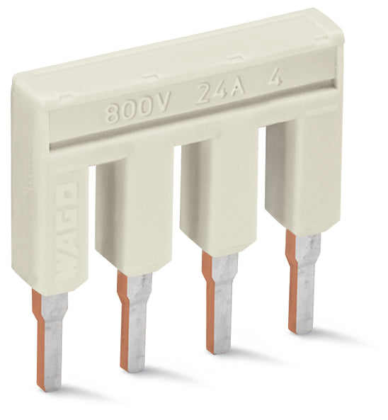 Wago TopJob-S 4-Wege Isolierte Brückenverbindung - 2002-404 [10 Stück]