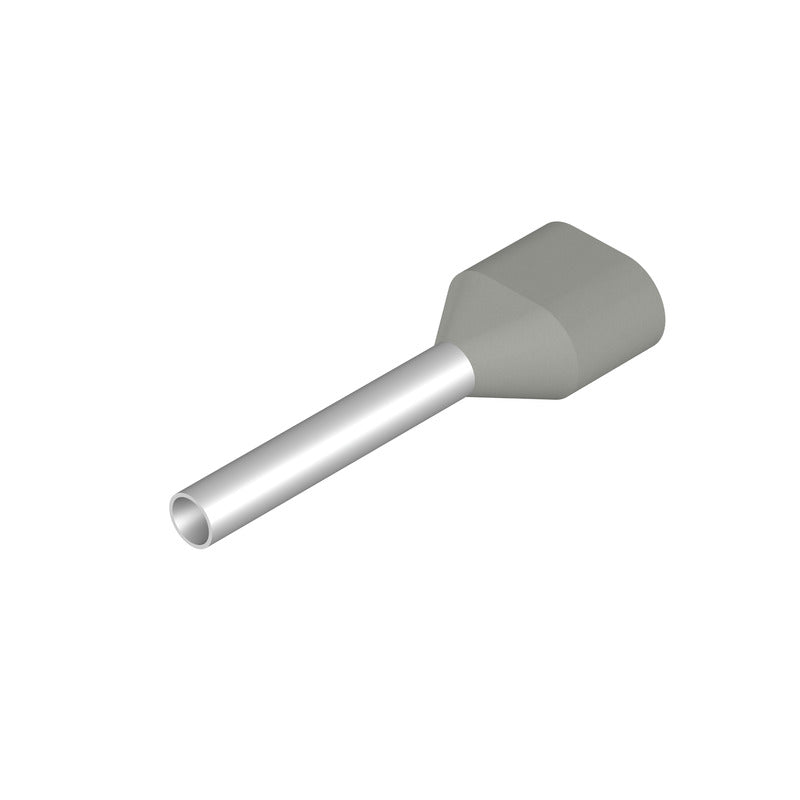Zwillingsdraht-Endhülse 0.75mm² Elektrogalvanisiertes Kupfer - 9202830000 [500 Stück]