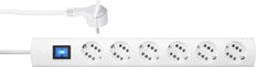 Kopp Duoversal Plus 6-12 Flat ST mit 1.4m weißer Schnur - 234702004 [4 Stück]