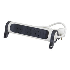 Legrand Premium drehbare 6-Steckdosenleiste mit 3m Kabel (Europäische Steckdose) - 694539 [5 Stück]