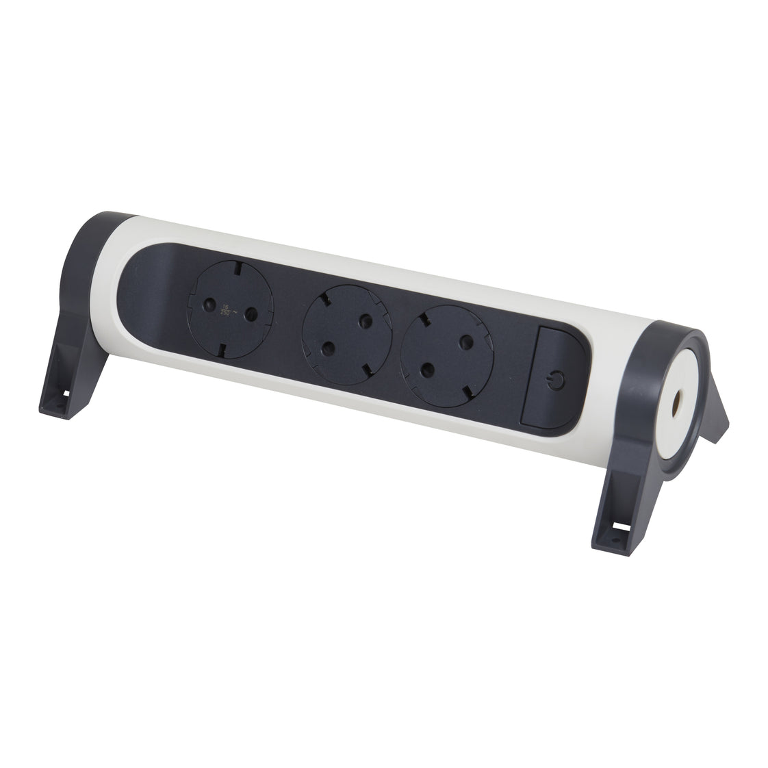 Legrand Premium 3x2P+A Buchse ohne Kabel Schwarz-Weiß (Europäische Steckdose) - 694543 [5 Stück]