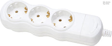 Kopp 3 Port Buchse Arctic White ohne Kabel - 120301007 [5 Stück]